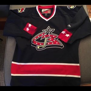 Vintage Columbus Blue Jackets jersey